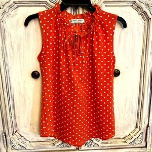 Polka dot summer top